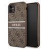 Guess GUHCN614GDBR iPhone 11 / Xr 6,1"brązowy/brown hardcase 4G Stripe na NearMe.pl