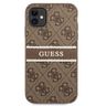 Guess GUHCN614GDBR iPhone 11 / Xr 6,1"brązowy/brown hardcase 4G Stripe na NearMe.pl