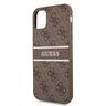 Guess GUHCN614GDBR iPhone 11 / Xr 6,1"brązowy/brown hardcase 4G Stripe na NearMe.pl