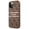 Guess GUHCP12M4GDBR iPhone 12/12 Pro6,1" brązowy/brown hardcase 4G Stripe na NearMe.pl