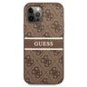 Guess GUHCP12M4GDBR iPhone 12/12 Pro6,1" brązowy/brown hardcase 4G Stripe na NearMe.pl