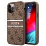Guess GUHCP12L4GDBR iPhone 12 Pro Max6,7" brązowy/brown hardcase 4G Stripe na NearMe.pl