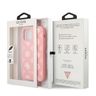 Guess GUHCP12MLSPEWPI iPhone 12/12 Pro6,1" różowy/pink hard case Peony Collection na NearMe.pl