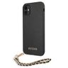 Guess GUHCN61SASGBK iPhone 11 6,1" / Xrczarny/black hardcase Saffiano Chain na NearMe.pl