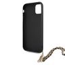 Guess GUHCN61SASGBK iPhone 11 6,1" / Xrczarny/black hardcase Saffiano Chain na NearMe.pl