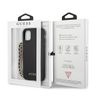 Guess GUHCN61SASGBK iPhone 11 6,1" / Xrczarny/black hardcase Saffiano Chain na NearMe.pl