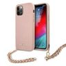 Guess GUHCP12LSASGPI iPhone 12 Pro Max6,7" różowy/pink hardcase Saffiano Chain na NearMe.pl