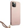 Guess GUHCP12LSASGPI iPhone 12 Pro Max6,7" różowy/pink hardcase Saffiano Chain na NearMe.pl