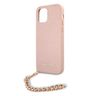 Guess GUHCP12LSASGPI iPhone 12 Pro Max6,7" różowy/pink hardcase Saffiano Chain na NearMe.pl