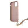 Guess GUHCP12LSASGPI iPhone 12 Pro Max6,7" różowy/pink hardcase Saffiano Chain na NearMe.pl