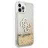 Guess GUHCP12LLG4GGO iPhone 12 Pro Max6,7" złoty/gold hardcase 4G Big Liquid Glitter na NearMe.pl