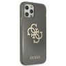 Guess GUHCP12LPCUGL4GBK iPhone 12 ProMax 6,7" czarny/black hard case Glitter 4G Big Logo na NearMe.pl