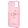 Guess GUHCP12LPCUGL4GPI iPhone 12 ProMax 6,7" różowy/pink hard case Glitter 4G Big Logo na NearMe.pl