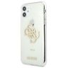 Guess GUHCN61PCUGL4GTR iPhone 11 6,1"/ Xr transparent hard case Glitter 4G Big Logo na NearMe.pl