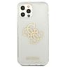 Guess GUHCP12LPCUGL4GTR iPhone 12 ProMax 6,7" transparent hard case Glitter 4G Big Logo na NearMe.pl