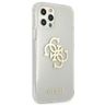 Guess GUHCP12LPCUGL4GTR iPhone 12 ProMax 6,7" transparent hard case Glitter 4G Big Logo na NearMe.pl