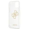 Guess GUHCP12LPCUGL4GTR iPhone 12 ProMax 6,7" transparent hard case Glitter 4G Big Logo na NearMe.pl