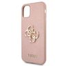 Guess GUHCN61SA4GGPI iPhone 11 6,1" / Xrróżowy/pink hardcase Saffiano 4G Metal Logo na NearMe.pl