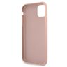 Guess GUHCN61SA4GGPI iPhone 11 6,1" / Xrróżowy/pink hardcase Saffiano 4G Metal Logo na NearMe.pl