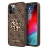 Guess GUHCP12M4GMGBR iPhone 12/12 Pro 6,1" brązowy/brown hardcase 4G Big Metal Logo na NearMe.pl