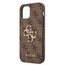 Guess GUHCP12M4GMGBR iPhone 12/12 Pro 6,1" brązowy/brown hardcase 4G Big Metal Logo na NearMe.pl