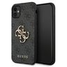 Guess GUHCN614GMGGR iPhone 11 6,1"/ Xr szary/grey hardcase 4G Big Metal Logo na NearMe.pl