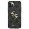 Guess GUHCP12L4GMGGR iPhone 12 Pro Max6,7" szary/grey hardcase 4G Big Metal Logo na NearMe.pl