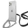 Guess GUHCP12LKC4GSSI iPhone 12 Pro Max 6,7" Transparent hardcase 4G Silver Chain na NearMe.pl