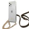 Guess GUHCP12MKC4GSGO iPhone 12/12 Pro6,1" Transparent hardcase 4G Gold Chain na NearMe.pl