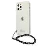 Guess GUHCP12LKPSBK iPhone 12 Pro Max6,7"  Transparent hardcase Black Pearl na NearMe.pl