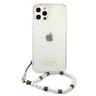 Guess GUHCP12MKPSWH iPhone 12/12 Pro 6,1" Transparent hardcase White Pearl na NearMe.pl