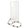 Guess GUHCP12MKPSWH iPhone 12/12 Pro 6,1" Transparent hardcase White Pearl na NearMe.pl
