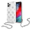 Guess GUHCP12LKSPESI iPhone 12 Pro Max6,7" srebrny/silver hardcase Peony Chain Collection na NearMe.pl