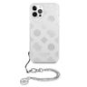 Guess GUHCP12LKSPESI iPhone 12 Pro Max6,7" srebrny/silver hardcase Peony Chain Collection na NearMe.pl
