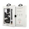 Guess GUHCP12LKSARBK iPhone 12 Pro Max 6,7" czarny/black hardcase Camo Collection na NearMe.pl