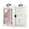 Guess GUHCP12MKSMAPI iPhone 12/12 Pro6,1" różowy/pink hardcase Marble Collection na NearMe.pl