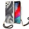 Guess GUHCP12MKSMAGR iPhone 12/12 Pro 6,1" szary/grey hardcase Marble Collection na NearMe.pl