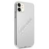 Guess GUHCN61KTRSVSI iPhone 11 6,1" / XrTransparent hardcase Vintage Script Silver na NearMe.pl