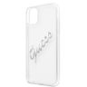 Guess GUHCN61KTRSVSI iPhone 11 6,1" / XrTransparent hardcase Vintage Script Silver na NearMe.pl
