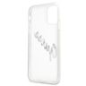 Guess GUHCN61KTRSVSI iPhone 11 6,1" / XrTransparent hardcase Vintage Script Silver na NearMe.pl