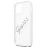 Guess GUHCP12MKTRSVSI iPhone 12/12 Pro 6,1" Transparent hardcase Vintage Script Silver na NearMe.pl