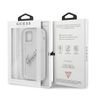 Guess GUHCP12LKTRSVSI iPhone 12 Pro Max 6,7" Transparent hardcase Vintage Script Silver na NearMe.pl