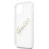 Guess GUHCP12MKTRSVGO iPhone 12/12 Pro 6,1" Transparent hardcase Vintage Script Gold na NearMe.pl