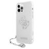 Guess GUHCP12LKS4GSI iPhone 12 Pro Max 6,7" Transparent hardcase 4G Silver Charms Collection na NearMe.pl