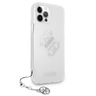 Guess GUHCP12LKS4GSI iPhone 12 Pro Max 6,7" Transparent hardcase 4G Silver Charms Collection na NearMe.pl