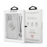 Guess GUHCP12LKS4GSI iPhone 12 Pro Max 6,7" Transparent hardcase 4G Silver Charms Collection na NearMe.pl