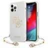 Guess GUHCP12LKS4GGO iPhone 12 Pro Max6,7" Transparent hardcase 4G Gold Charms Collection na NearMe.pl