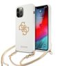Guess GUHCP12LLSC4GWH iPhone 12 Pro Max6,7" biały/white hardcase 4G Gold Chain Collection na NearMe.pl