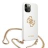 Guess GUHCP12LLSC4GWH iPhone 12 Pro Max6,7" biały/white hardcase 4G Gold Chain Collection na NearMe.pl