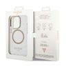 Guess GUHMP14LHTRMD iPhone 14 Pro 6,1" złoty/gold hard case Metal Outline Magsafe na NearMe.pl